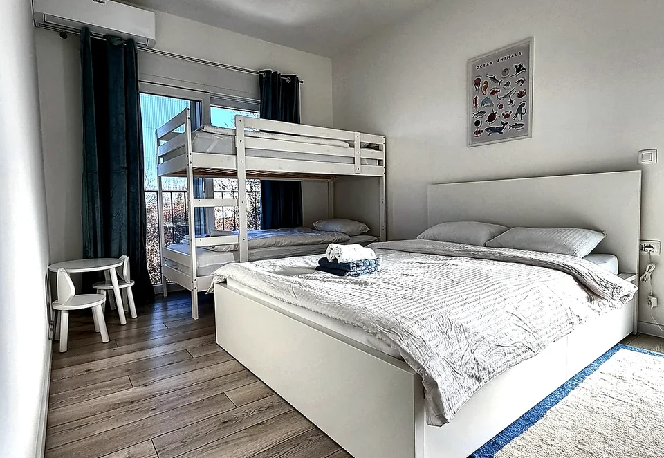Family bedroom at Villa Julija